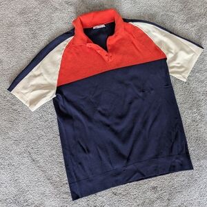 Colorblock Polo Shirt